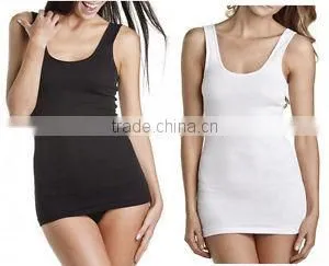 100% Cotton Women Gym Women Singlet photo-2