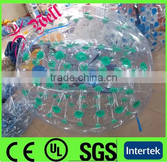 inflatable human soccer bubble/loopy ball