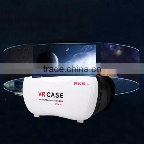3D VR BOX Case Virtual Reality Glasses Movies Games Case For 3.5-6.0 Inch Phone photo-3