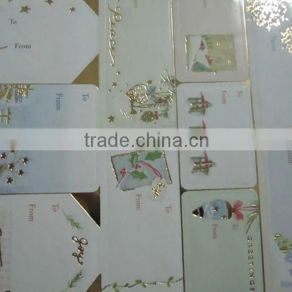 Gold Metal Sticker Book
