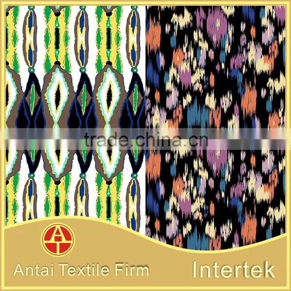 High Quality Stretch Knitted Printed Nylon Spandex Fabric for Garment and Underwear photo-4
