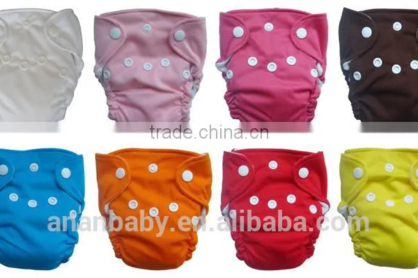 Double Gussets Soft Breathable Newborn AIO Babies Cloth Diaper Quality Choice photo-4