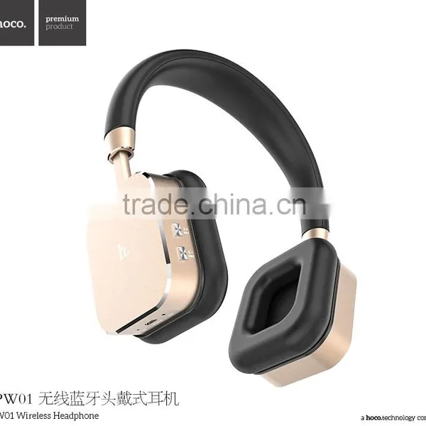 Original HOCO HPW01 3.5mm Universal Head-mounted Headphone Stereo Sound Wireless Bluetooth Headset For Mobile Phone MT-4722 photo-2