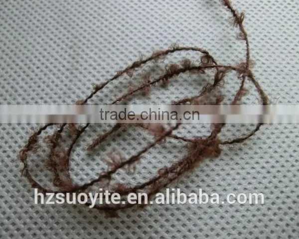 Polyester Fancy Loop Knitting Yarn HQQ014