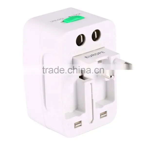 Universal Travel Plug Socket Adapters All in 1 Travel Worldwide US UK AU EU FR DE ES SG BR RU CA NZ IT CL MX Electrical Power Pl photo-4