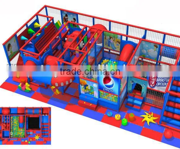 Naughty Castle Play Sets, Kids Indoor Soft Play Structures for Daycare LE.T5.306.190.00 photo-2