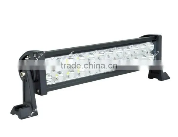 72W Epistar LED Offroad Light Bar Jeep Motorcycle Headlight Driving Light Bar photo-3
