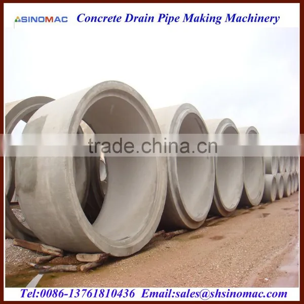 High Quality Tongue Type Reinforced Concrete Drainage Pipe Production Machine photo-2