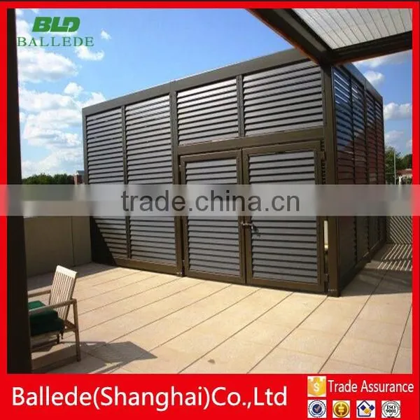Custom Aluminum Exterior Fixed Louvre Fencing photo-5