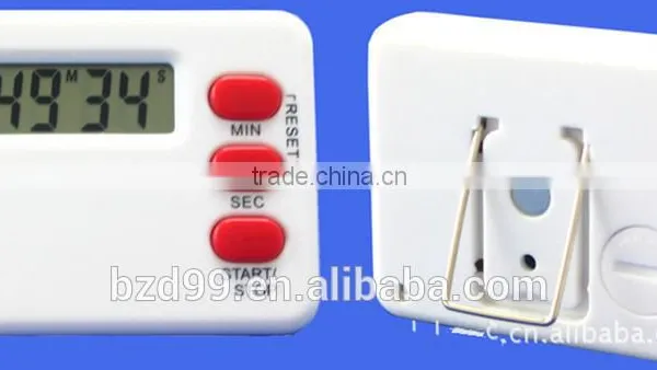 New Promotional Electric Digital Kitchen 2 Digit Countdown Timer With Magnet Clip / Electronic Timer Manufacturer OEM/ODM photo-3