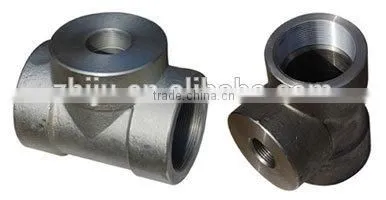 4 " Cross Tee Stainless Steel Female Threaded Tools Used In Pipe Fitting photo-6