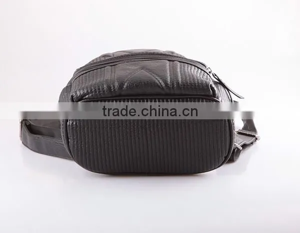 4785-china Wholesale Women Black PU Quillting Backpack photo-4