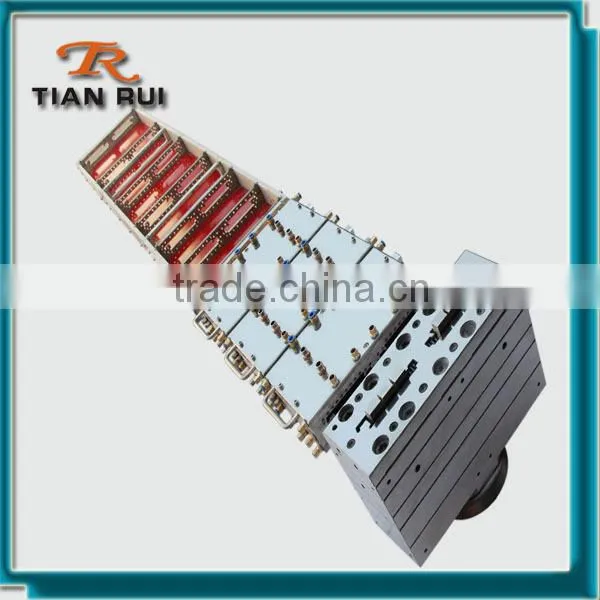 PVC Wood Plastic Foaming Door Frame Profile Mold photo-5