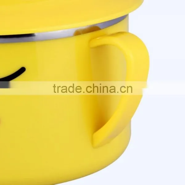 2015 Latest Product of China Wholesale Stainless Steel Kids Rice Dinnerware Set photo-6