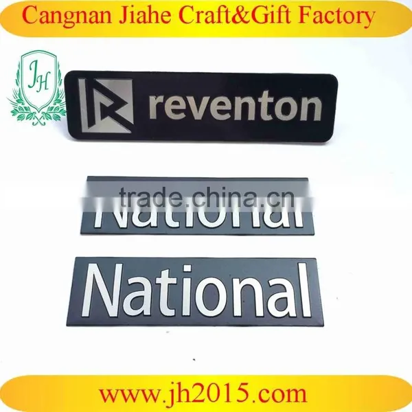 Golden Logo Metal Nameplate for Furniture in Aluminum Highlight Plate photo-5