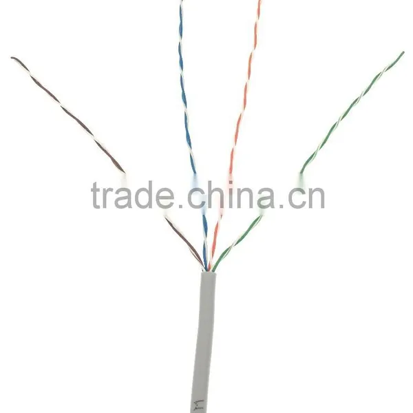 Fanshine High Quality Network Cable 0.51mm CCA Cat5e Patch Cord Lan Cable photo-2