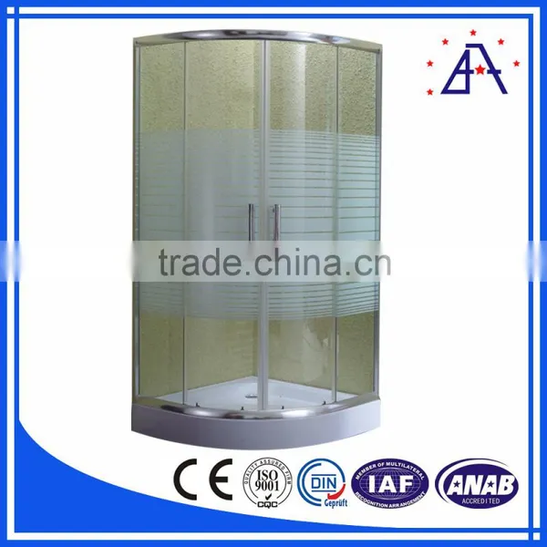 Customized Aluminum Profile for Glass Shower Door Supplier photo-5