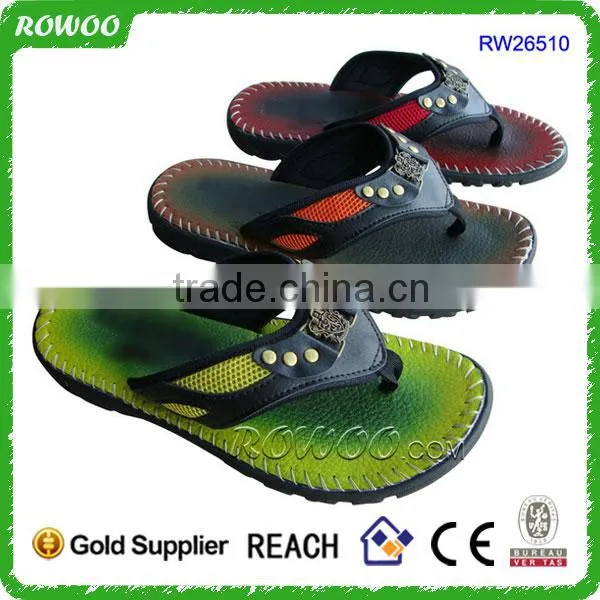 Latest Africa Summer Men New Design EVA Beach Slippers photo-2
