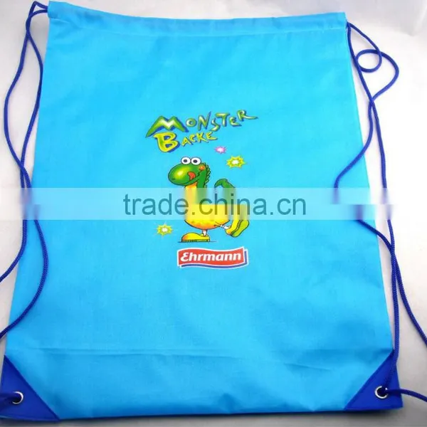 Color Block Cinch Pack Drawstring Bag