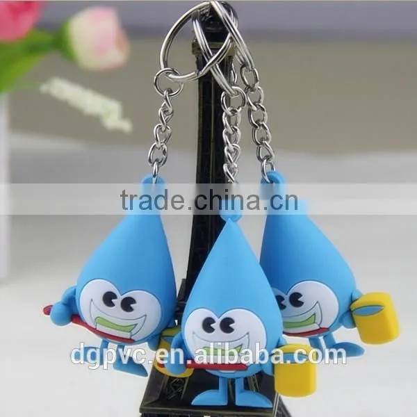 Supply Promotional Gift 3D Soft PVC Keychain Wholesale photo-2