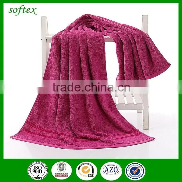 Elegent 100% Cotton Bright Color Luxury 5 Star Hotel Towels Set photo-2