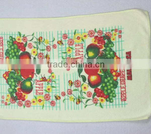 Microfiber Printing Kitchen Towel,supermarket Kitchen Towel photo-2