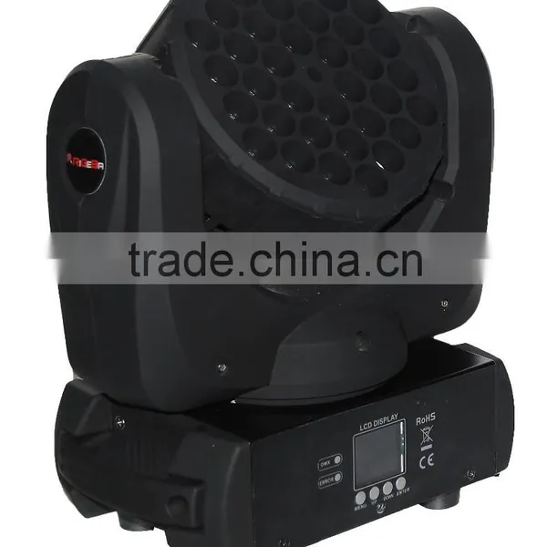 ARM 7 CPU Flexible Stage Light 36*5w RGBW Sharpy Narrow Beam Angle 5 Degree Led Moving Head Light photo-5