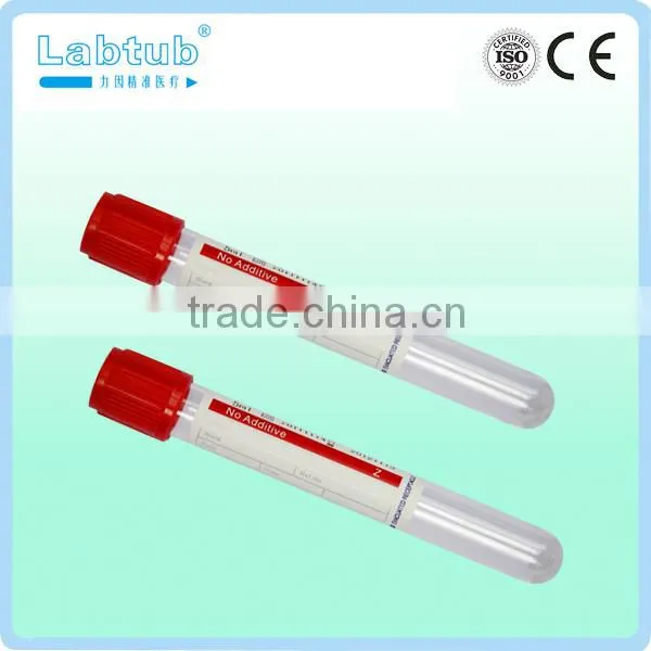 No Additive Vacuum Blood Collection Plain Tube (high Quality Vacutainer) photo-3