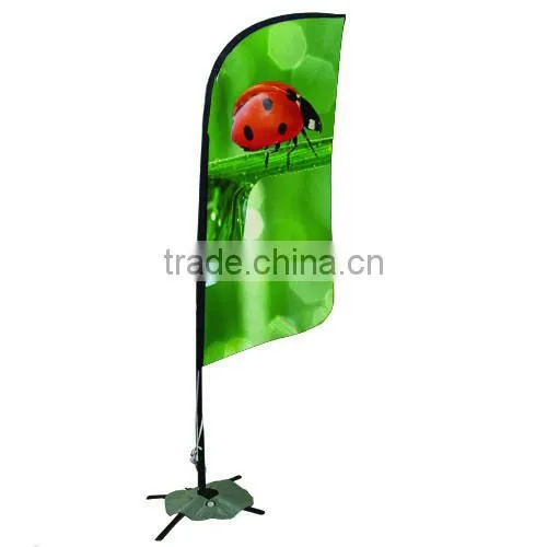 Single Side Direct Print Feather Flag Banner photo-4