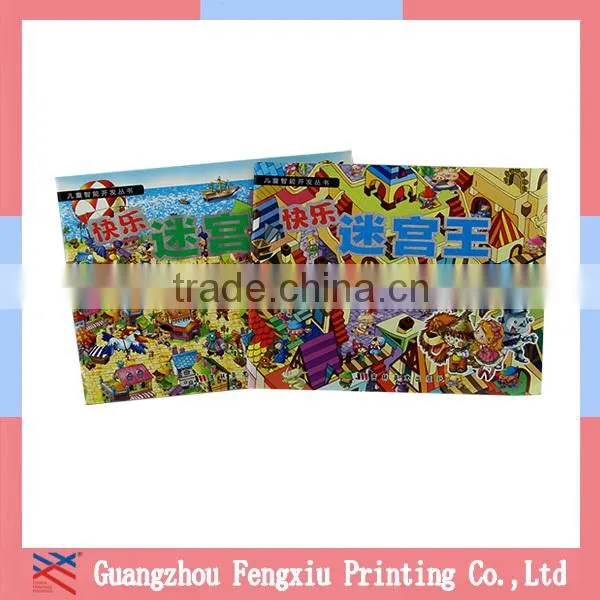 High Quality Custom Colorful Children Cardboard Book Printing photo-2