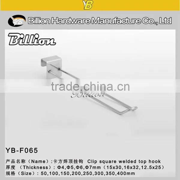 Metal Hanging Display Hooks Tube Bar Hooks Oval Tube Price Tag Hooks photo-4