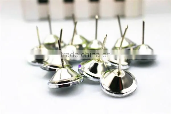 Fashion Girl Dress Crystal Rhinestone Button photo-5