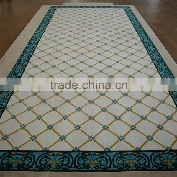 Anti-dust Warm-toned Wool Carpet Retro Wool Carpet of Hand Tufted 100% Acrylic Carpet photo-4