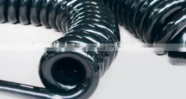 Our Products Range From PUR Helix Data Cables, Control, and Connection Cables to Cable Ends With Our Without Plugs.
