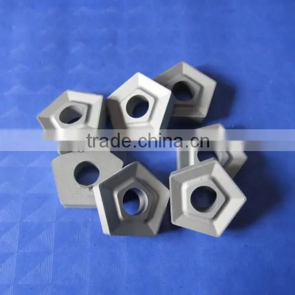 Changeable Supporting Polyhedral Carbide Inserts