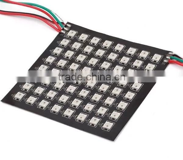 Square 16*16 LED Ws2812b Digital Pixel Led Matrix Display -256pixels photo-3