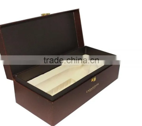 2015 Custom Design Leather Wine Box, Wine Gift Box photo-5