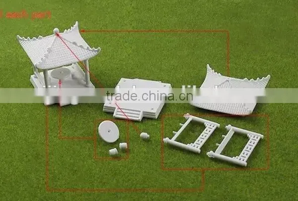 Scale Model Buidlingsin Articial Crafits Park Model Quality Choice photo-5