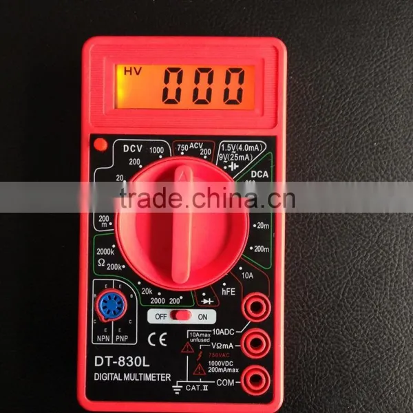 Digital MultimeterAnalog MultimeterClamp MeterVU MeterElectrical TestersAlligator Clips