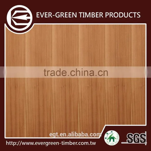 Stable Quality Sapelli Veneer Laminate Sheet for Interior Wall Decorative Panel photo-3