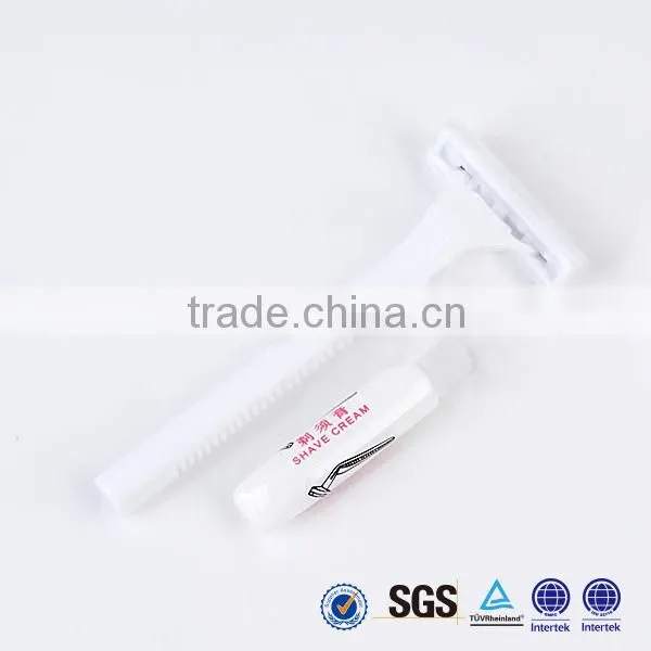 Disposable Hotel Shaving Kit Shaving Double Edge Razor Blades