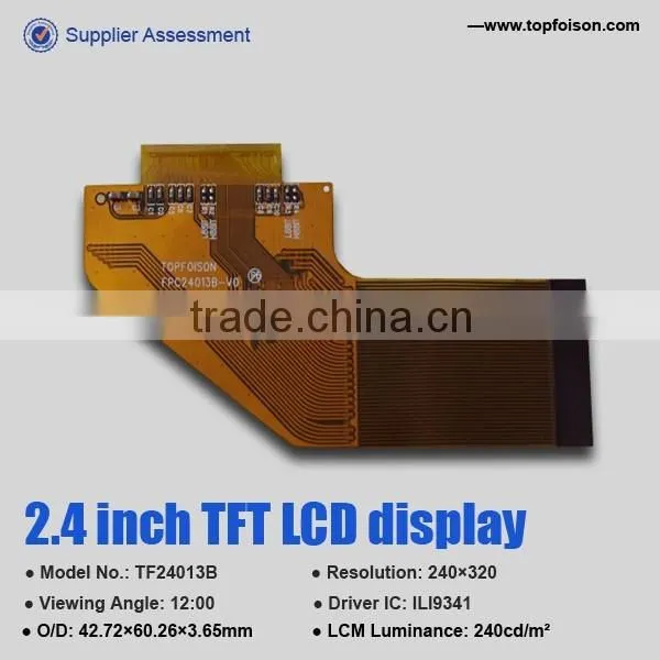 QVGA 2.4 Inch Tft Lcd Screen Wholesale With Resistive Touch Panel for Smart Phone --- TF24013B Supplier's Choice photo-4