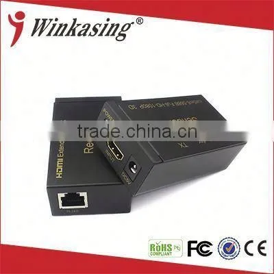 60M HDMI Over Lan Extender Cat5e Full-HD HDMI Extender