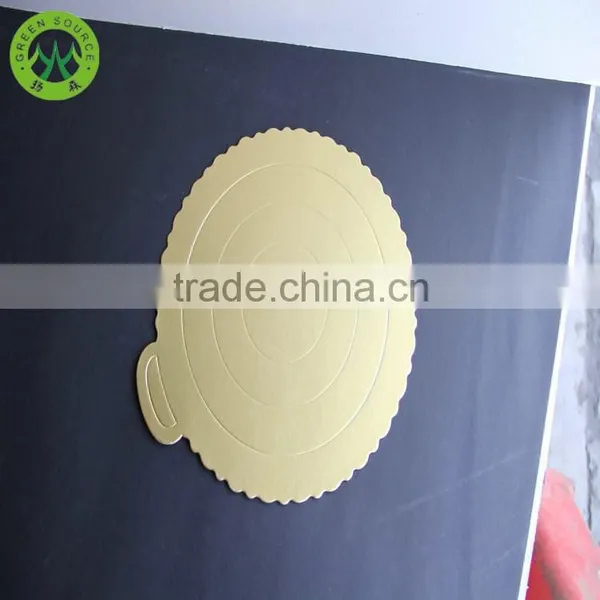 12mm Thickness Round Gold Foil Cake Board for Wholesale and Retail Trade photo-2