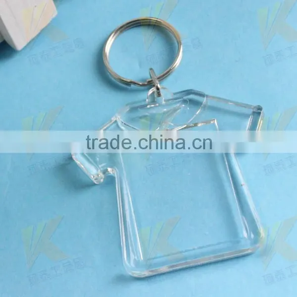 Plastic Key Chain/acrylic Key Chain With Photo Frame photo-3