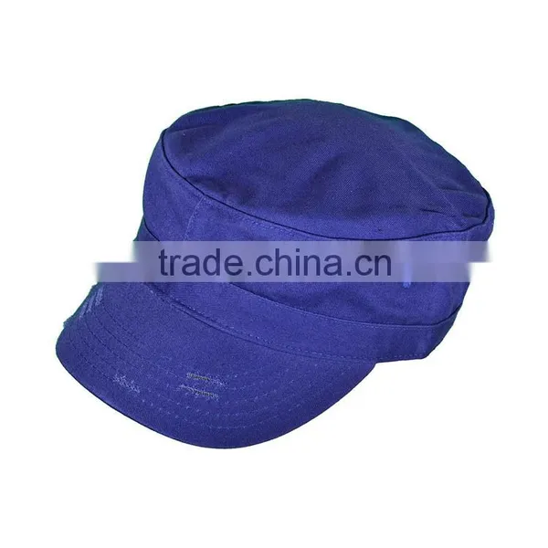 Dark Blue Men Military Officer Cap photo-2