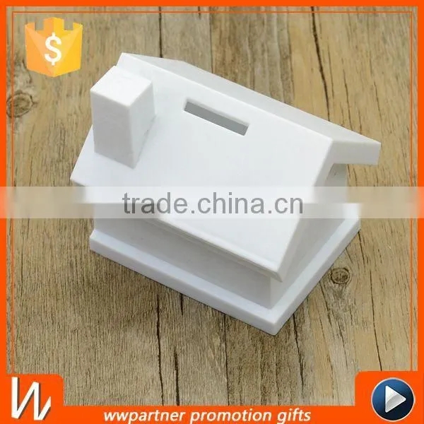 Transparency Clear Money Box Villa Shaped photo-2