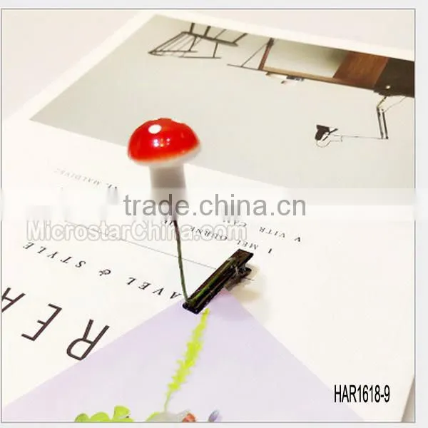 Hot Women Kids Hairpins Mushroom Cute Antenna Hair Clips Artifact Barrette Grass Sprouts Hairpins Girl Headwear photo-3