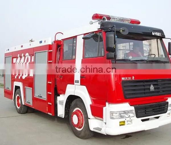New Condition Top Sell Customized Bottom Price 8ton Sinotruk New Foam Fire Truck photo-3