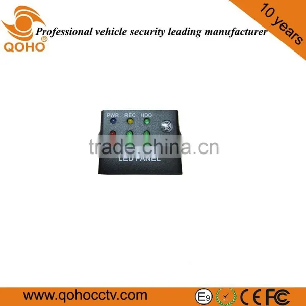 LED Panel Work With Mobile DVR to Show Status